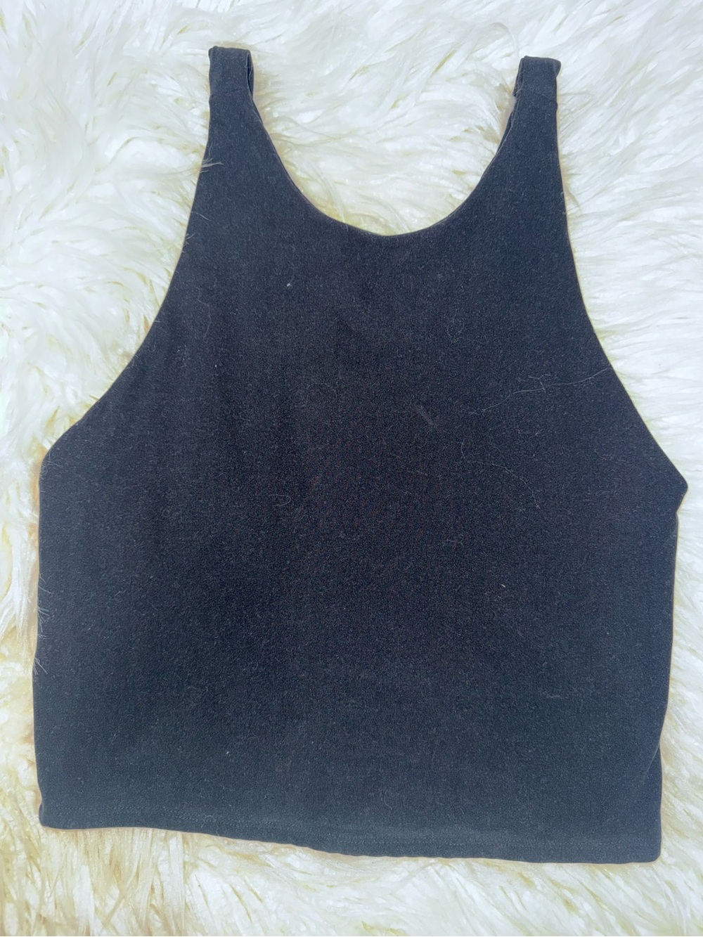 Abercrombie & fitch Cross Back Contour sculptLUX Apron Tank